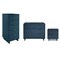 Manhattan Comfort Granville Midnight Blue 5-Drawer Tall Dresser, 3-Drawer Standard Dresser and 2-Drawer Nightstand GRAN054 - alternate 4